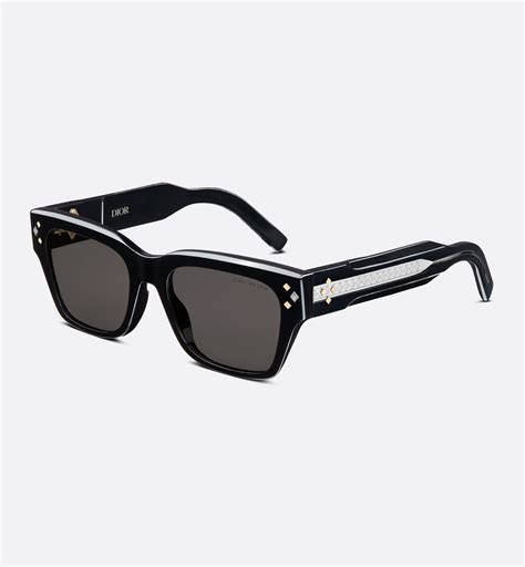 dior diamante sunglasses|CD Diamond S2I Black Rectangular Sunglasses .